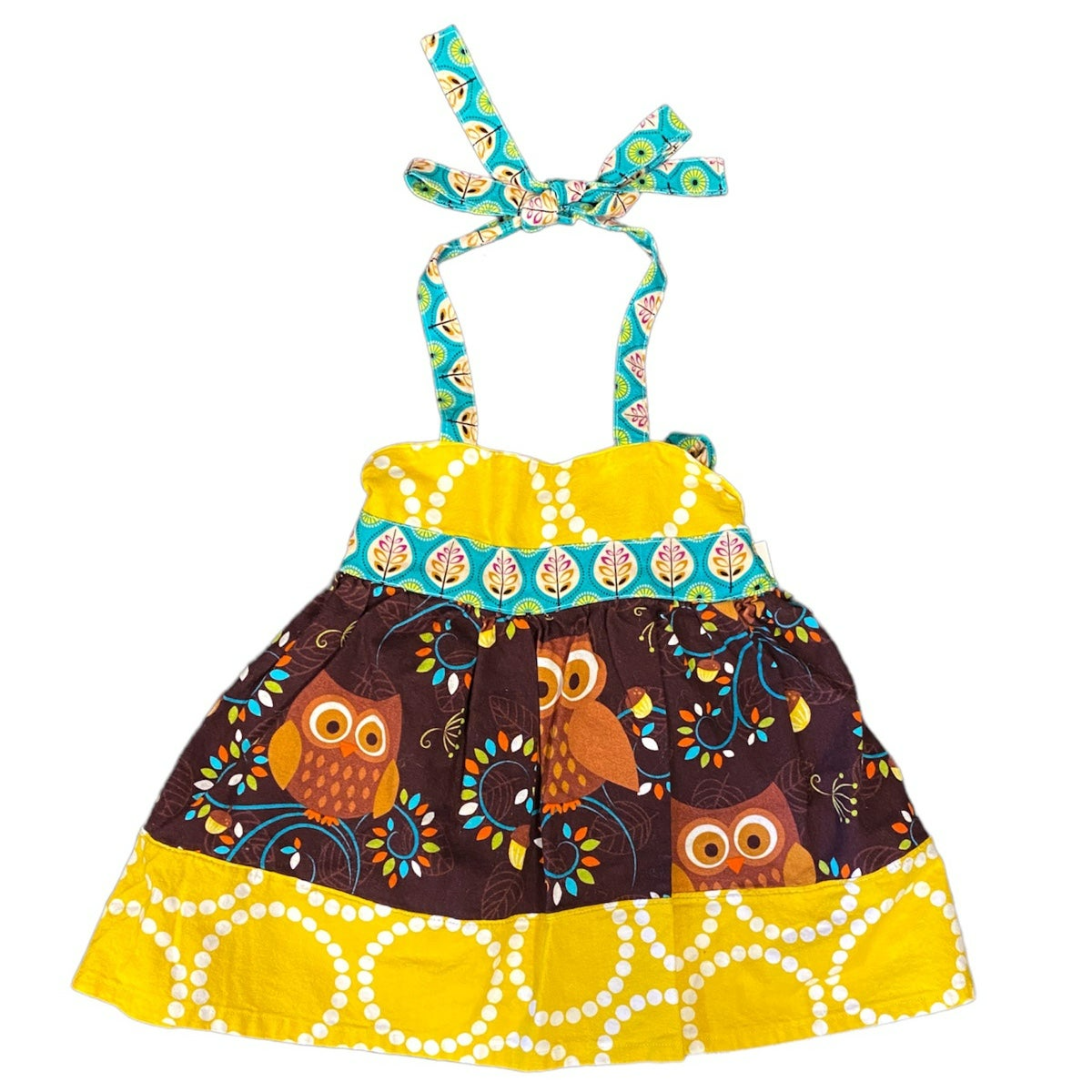 Baby girls fall owl Dress