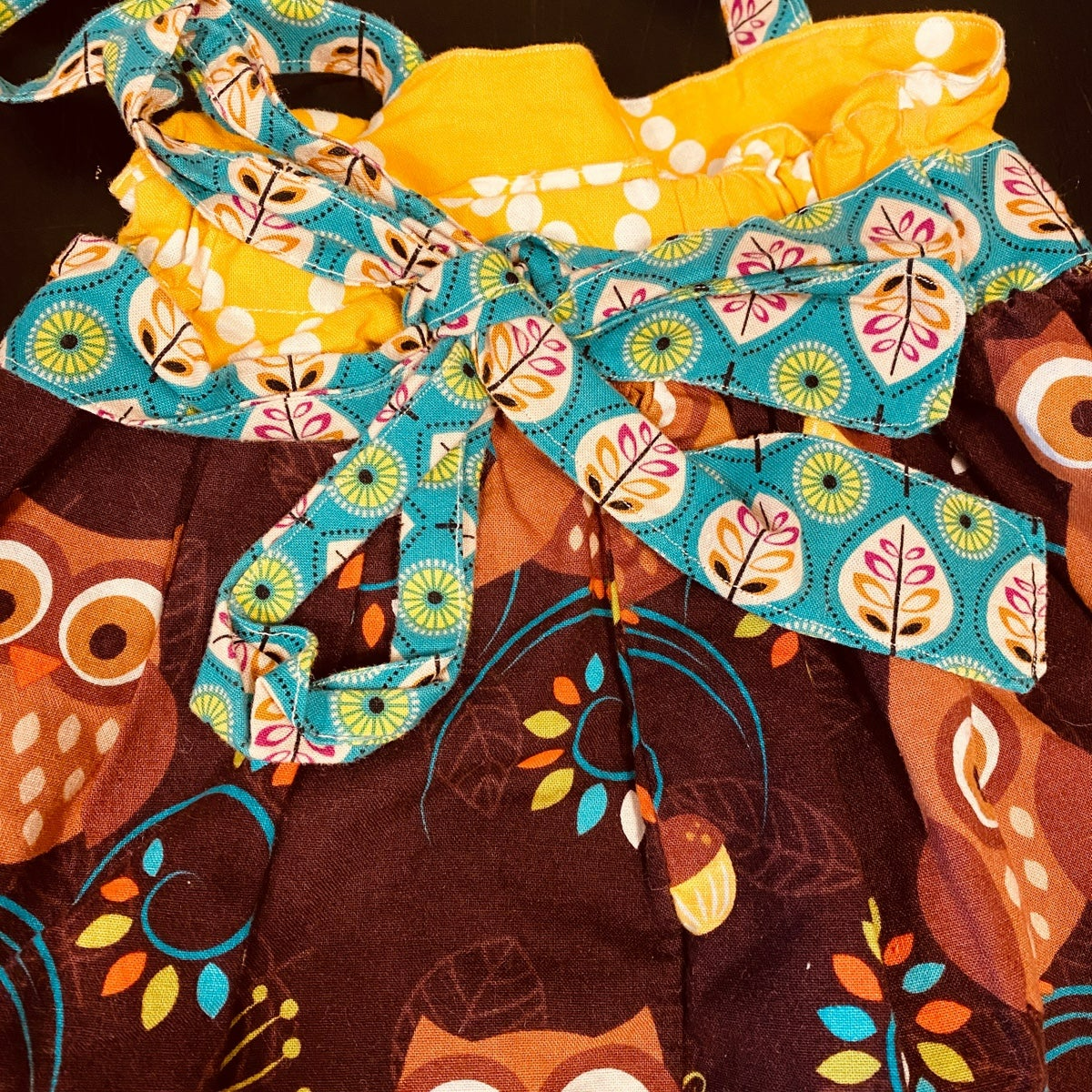 Baby girls fall owl Dress