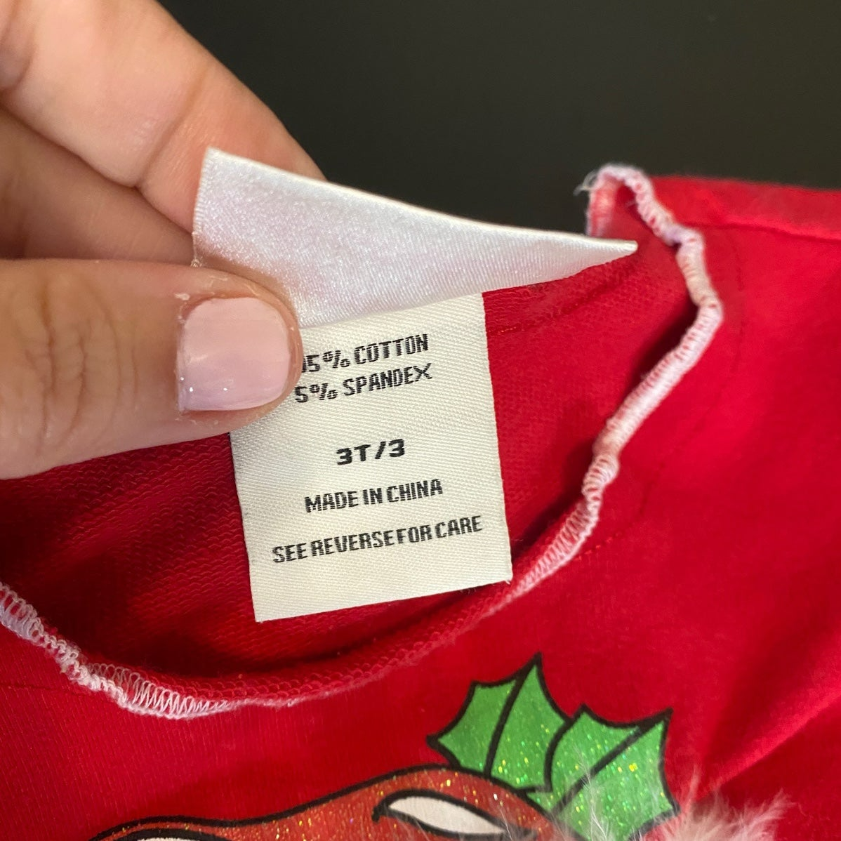 3T Santa Christmas dress