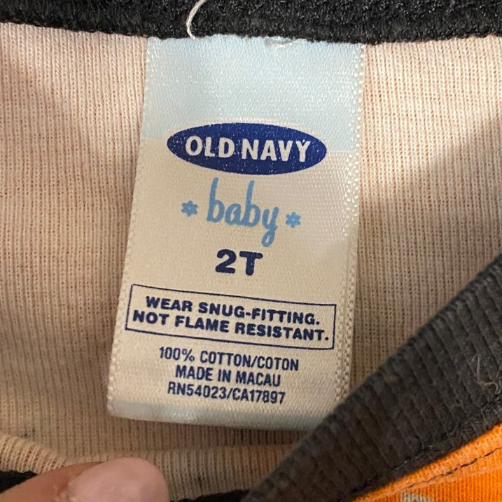 Halloween bat pajamas 2T