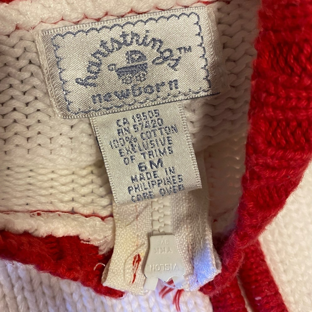 6 months Hartstrings vintage Christmas sweater