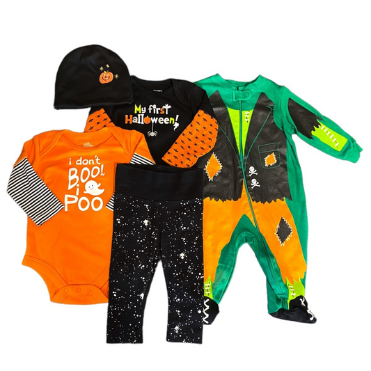 3-6 months Halloween bundle with costume
