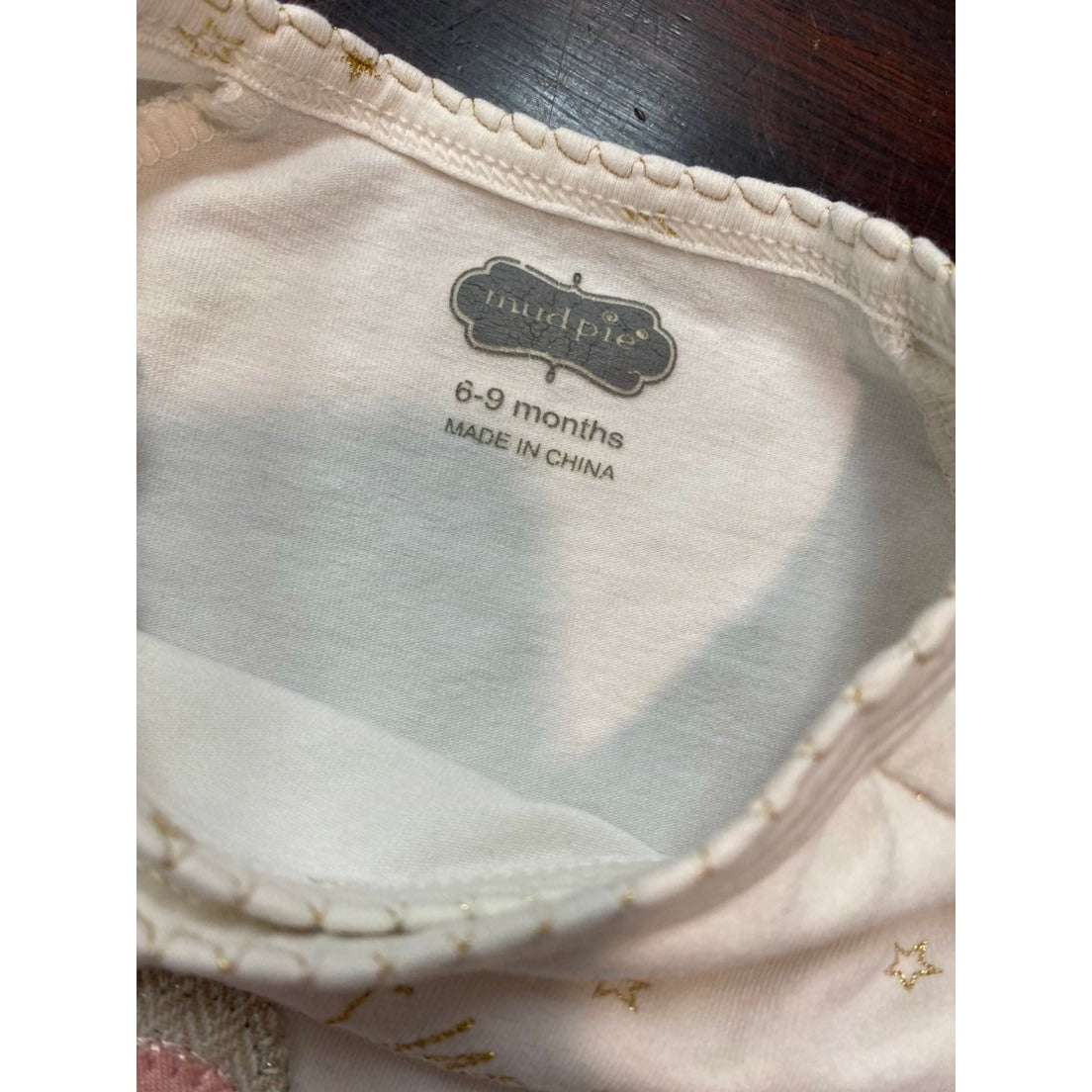 6-9 months mudpie ballerina romper