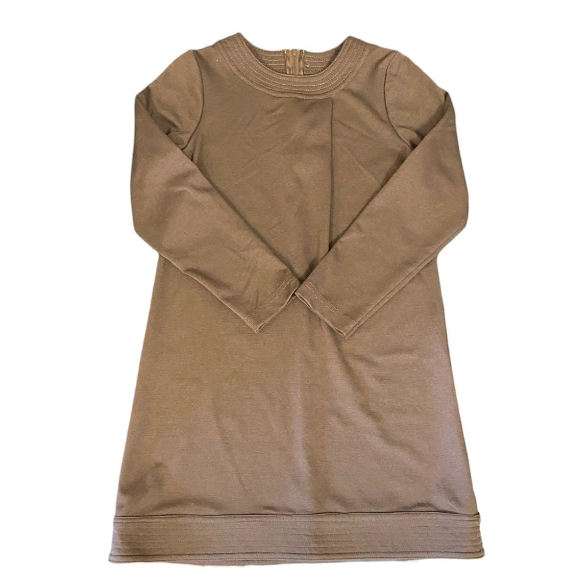 Size 10 brown dress Peaches n cream