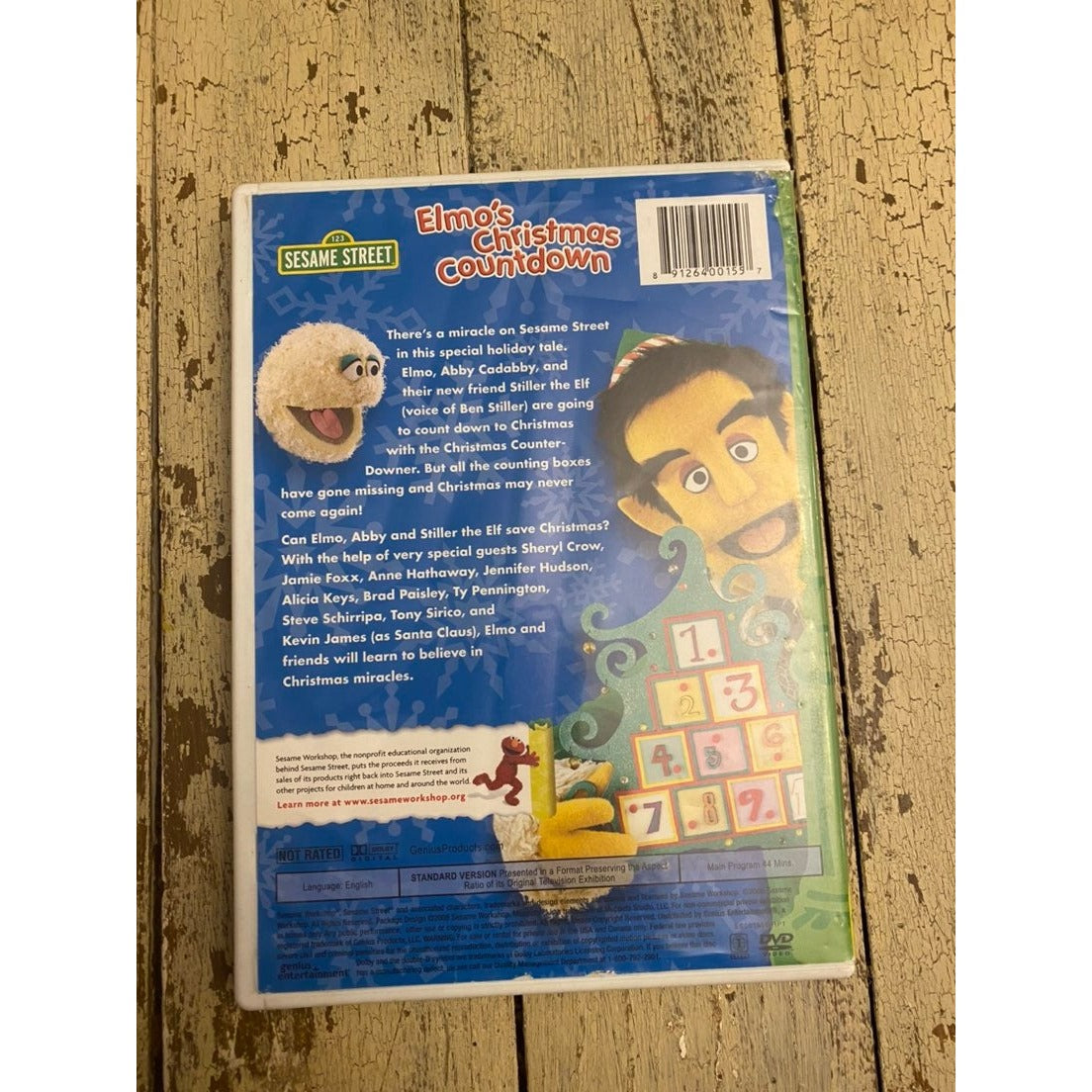 Elmo's christmas countdown dvd