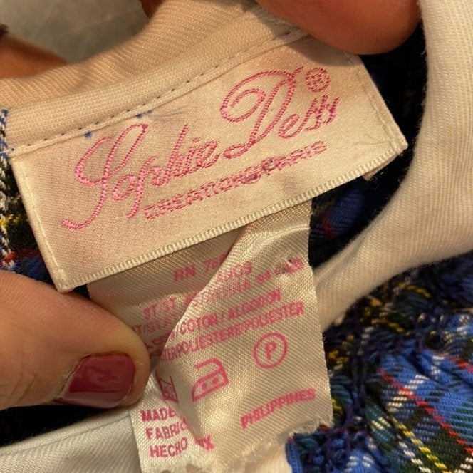 3T vintage smocked dress