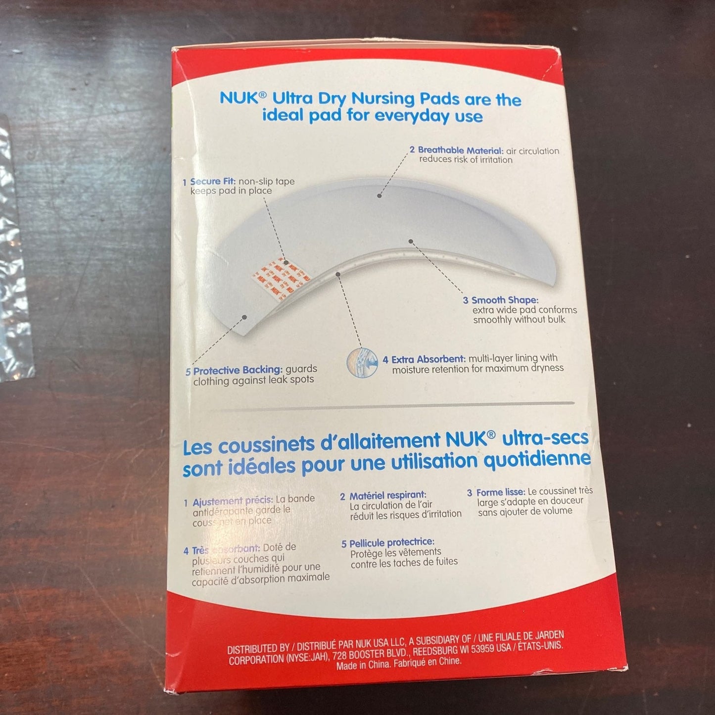 NEW Nuk nursing pads - 50 count