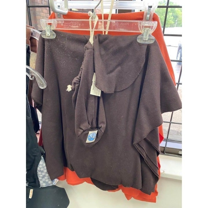 Brown moby wrap classic baby carrier