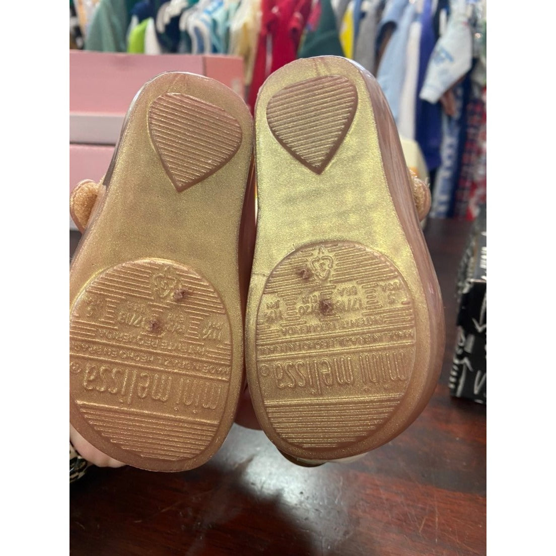 Mini Melissa Size 5 Beauty & the Beast Disney