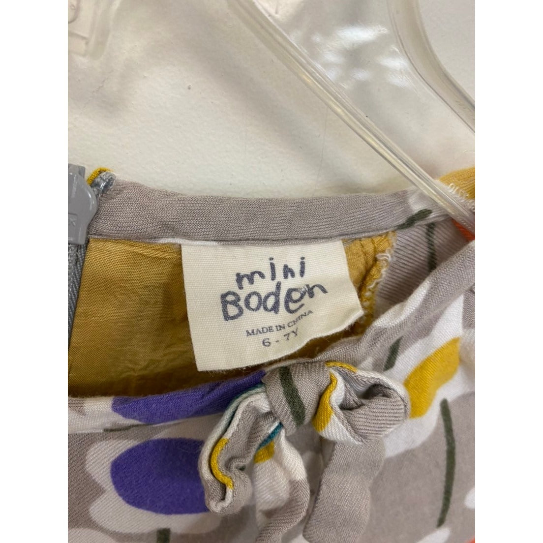 6/7 mini boden floral girls Dress