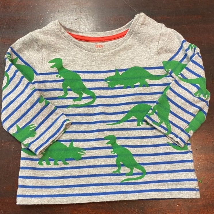6-12 months baby boden dino top