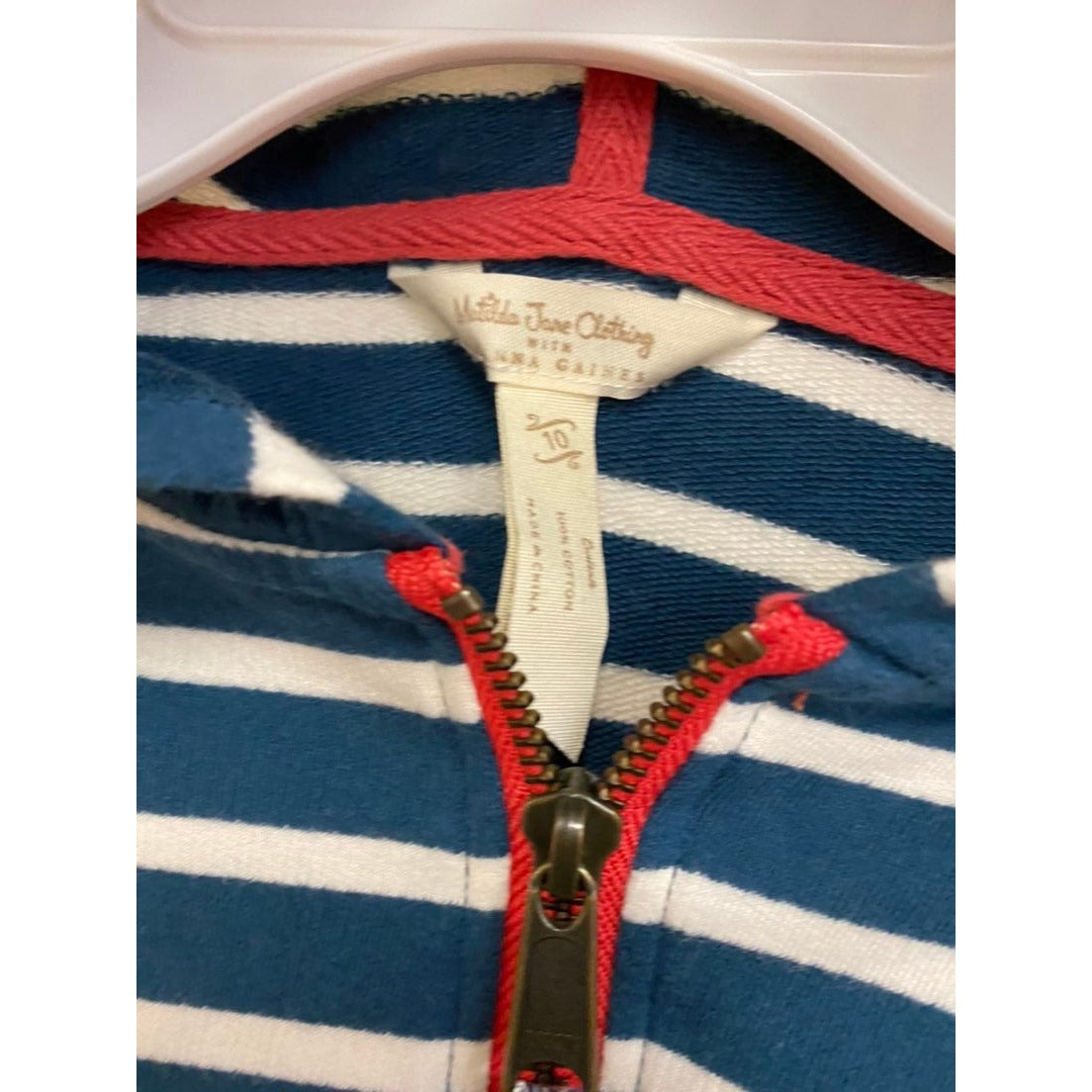 Size 10 Matilda Jane boys hoodie
