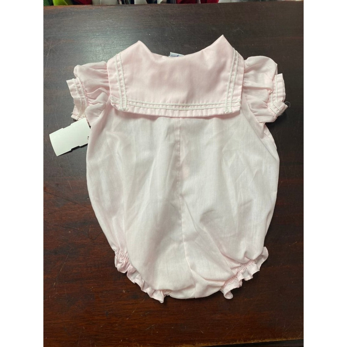 3-6 months vintage pink boutique bubble