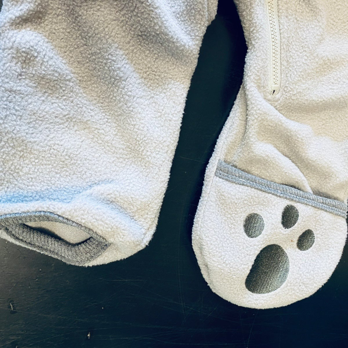 Baby bear costume snowsuit