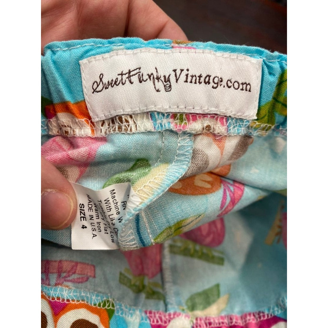 Size 4 owl ruffle pants