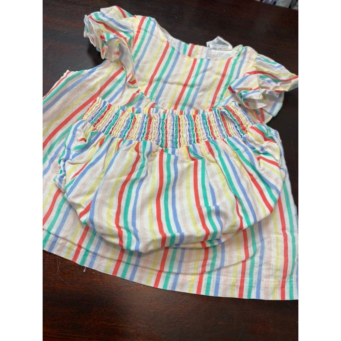 6 months girls bloomer set