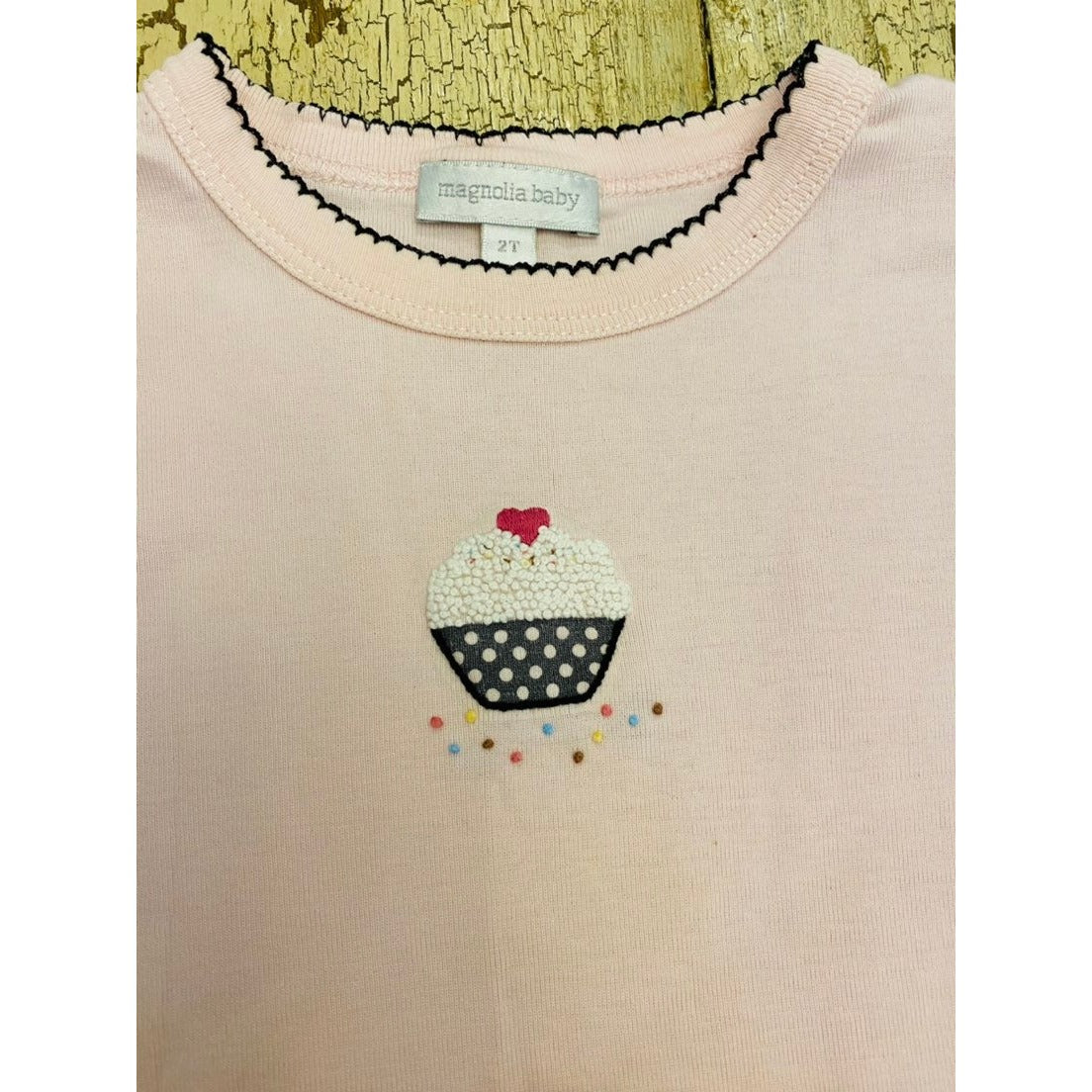 2t magnolia baby cupcake pajamas