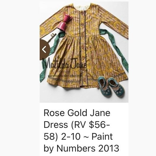 Size 4 Matilda Jane Dress