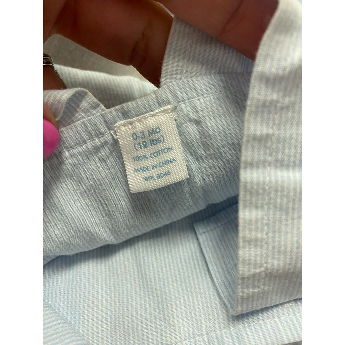 0-3 months baby boy romper