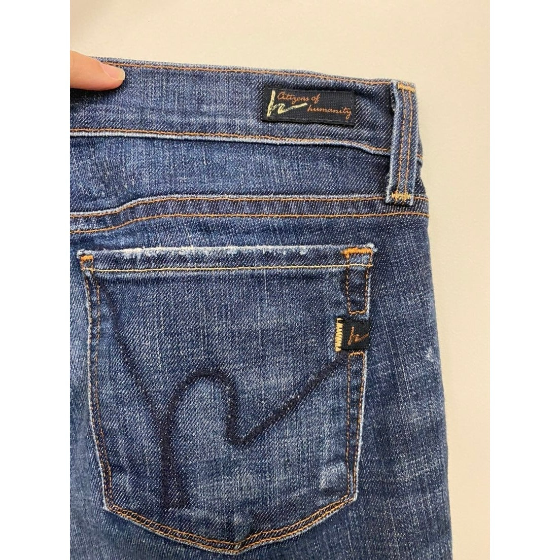 Citizens of humanity cropped jeans size 28