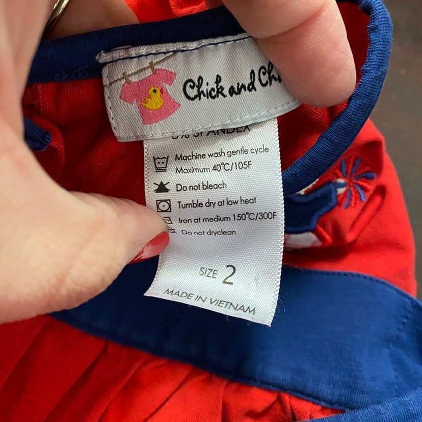 Size 2 cheer dress