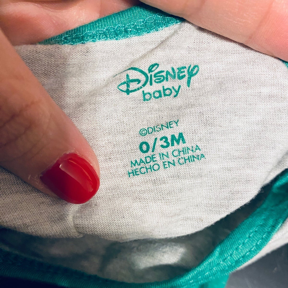 0-3 months Mickey St. Patrick’s day romper