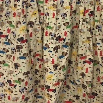 Size 14 girls kpea dog dress