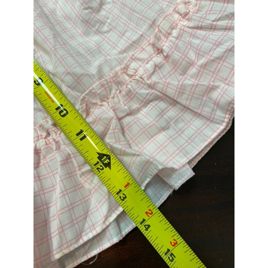Vintage pinafore baby girls dress