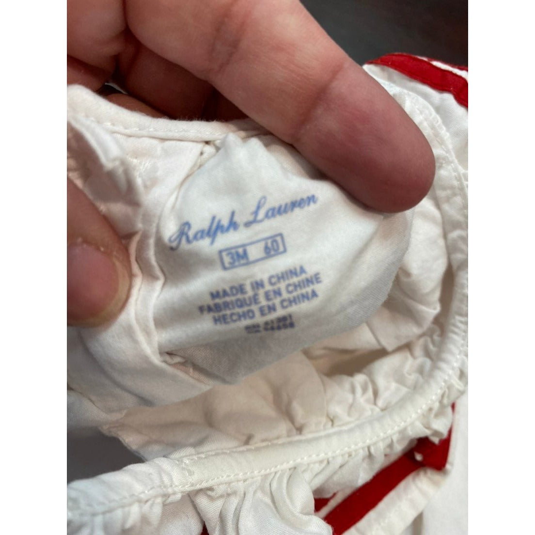 3 months Ralph Lauren bubble romper