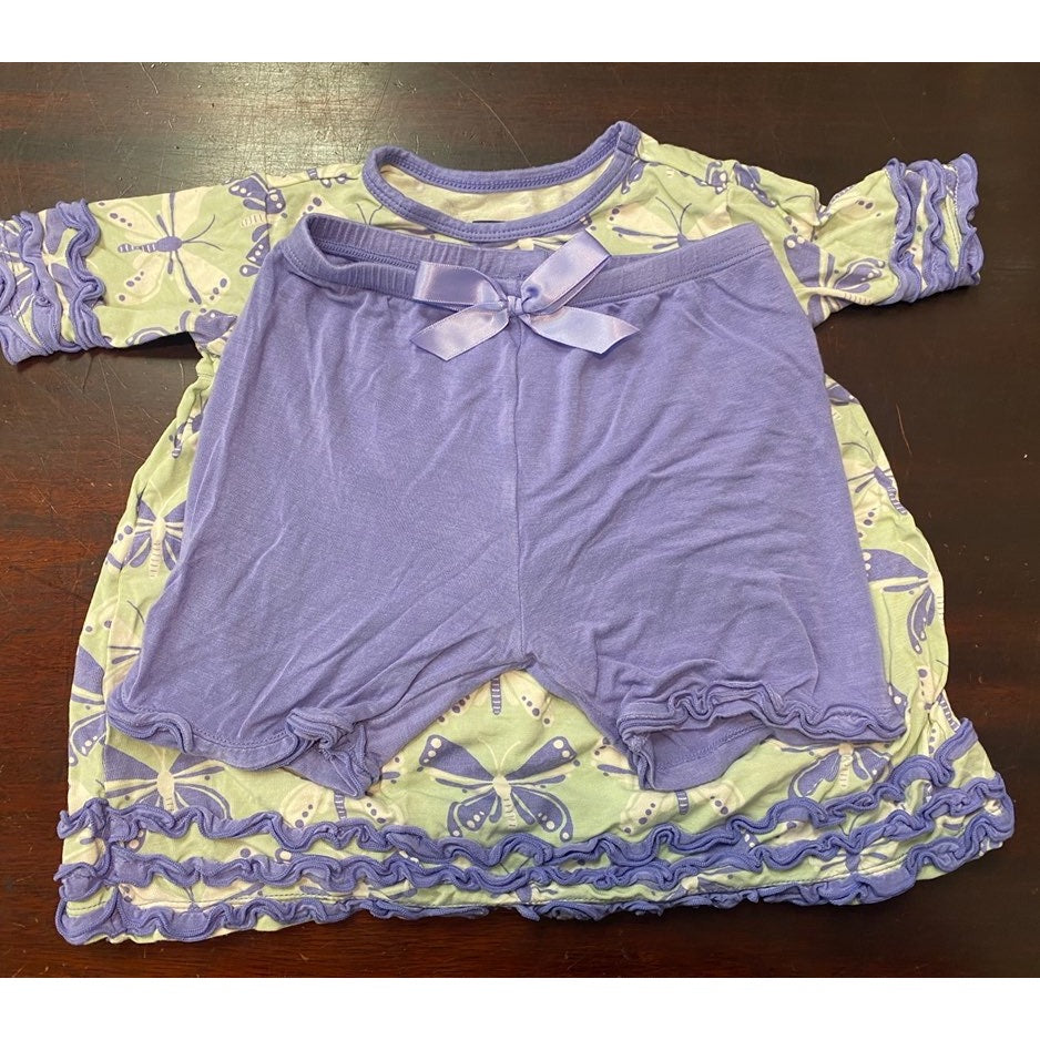 4t Kickee Pants ruffle outfit