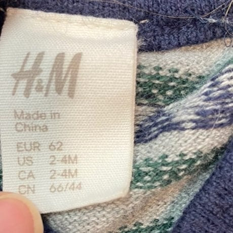 Sweater vest baby boy h&m