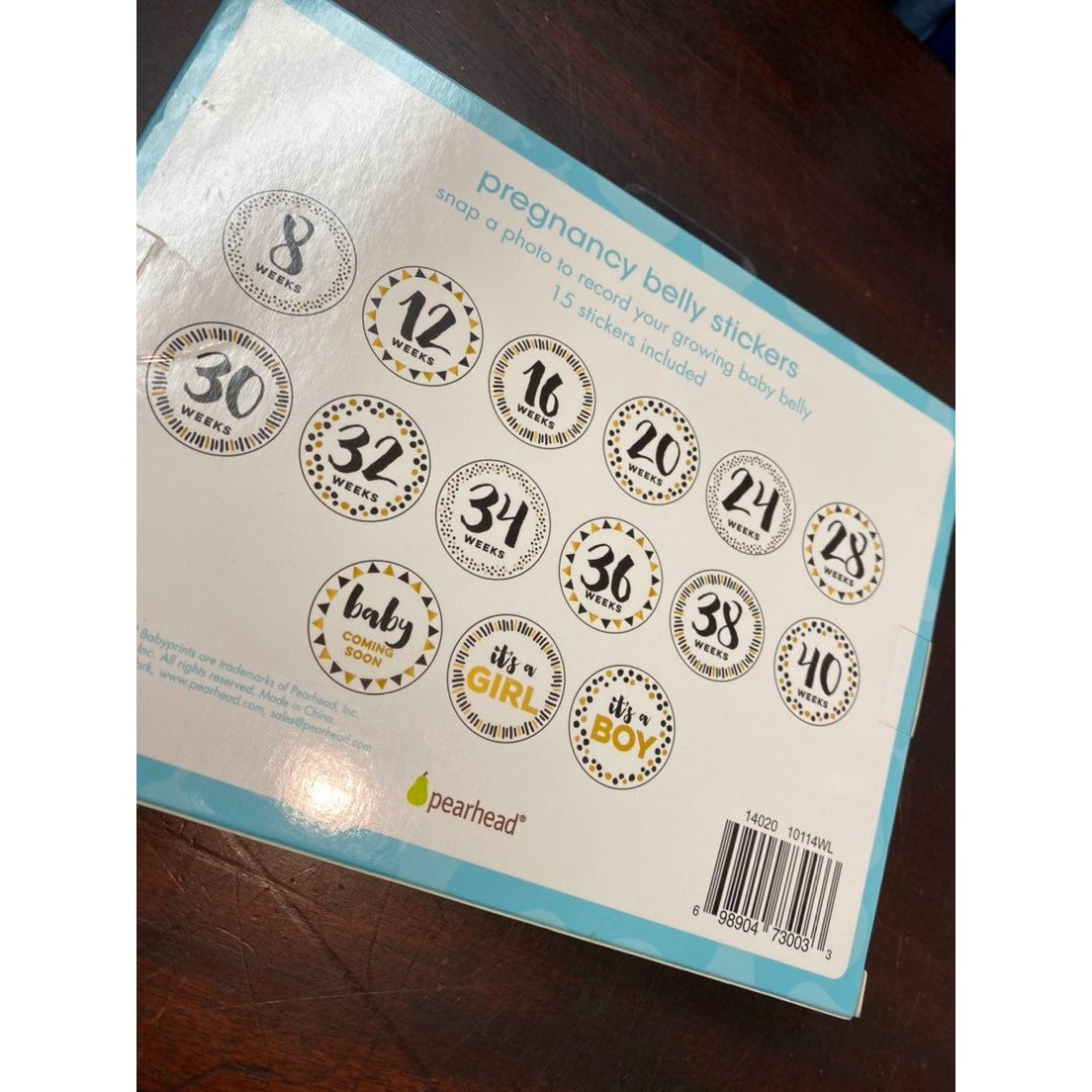 NEW Maternity photo shoot stickers