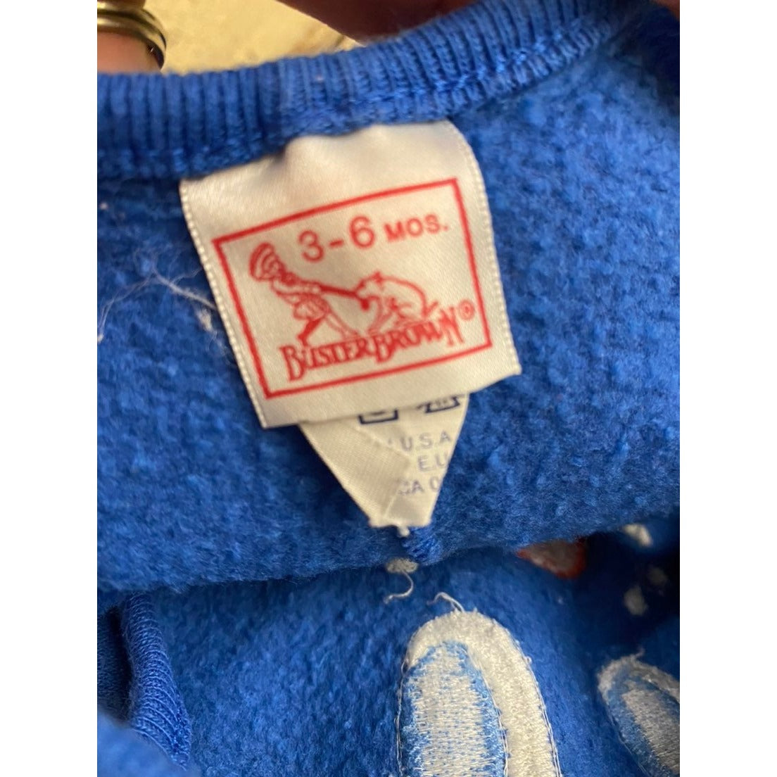 3-6 months vintage Buster Brown romper