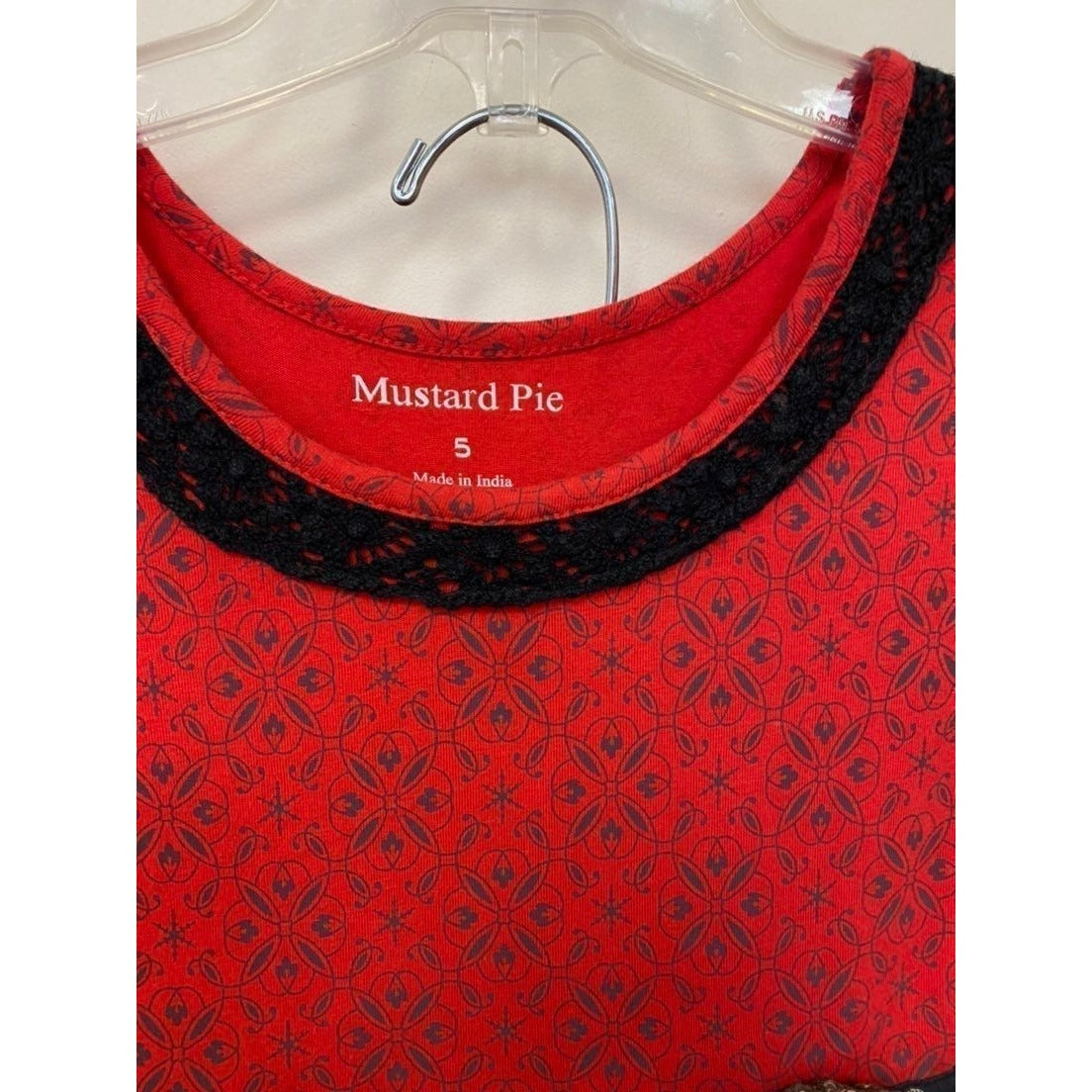 Size 5 mustard pie winter ruffle outfit