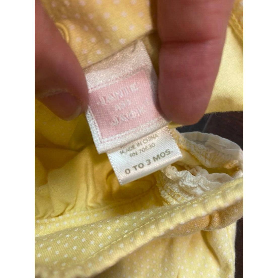 0-3 Months vintage Janie and Jack bubble