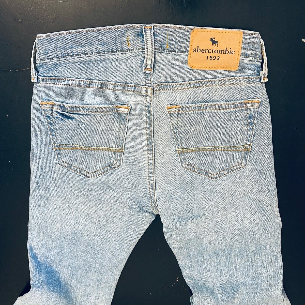 9/10 slim abercrombie kids bootcut jeans
