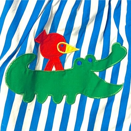 Vintage 18 months alligator dress