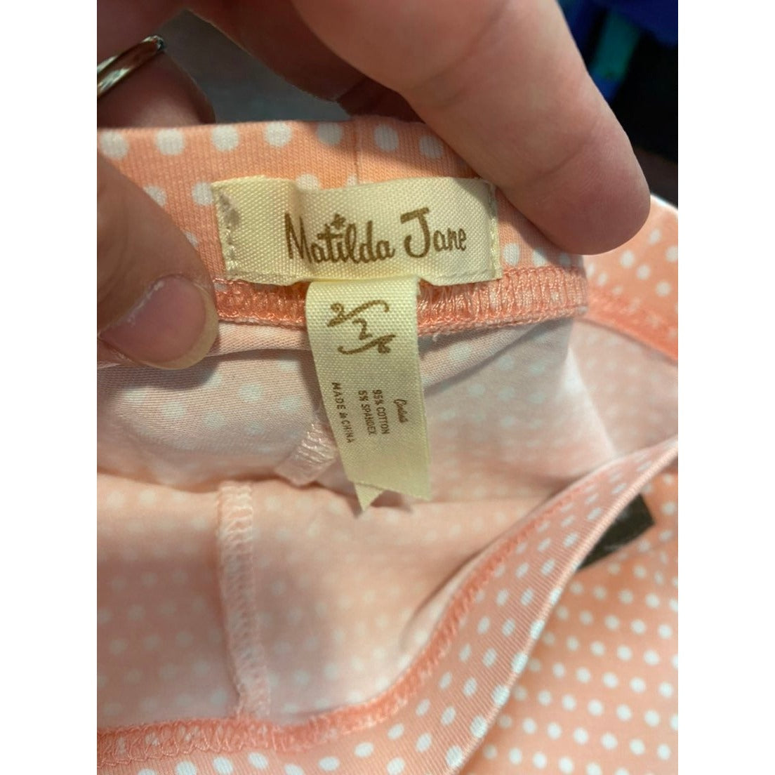 Matilda Jane size 2 Alden scrappy leggings