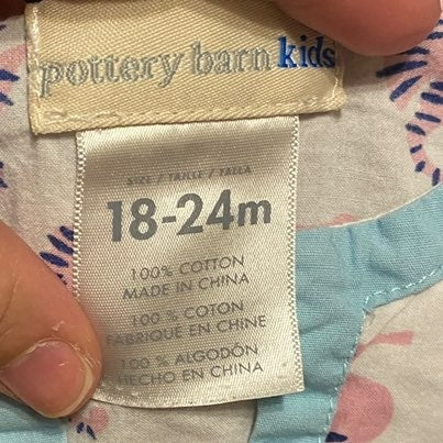 18-24 months Pottery Barn Kids Swim Cover up
