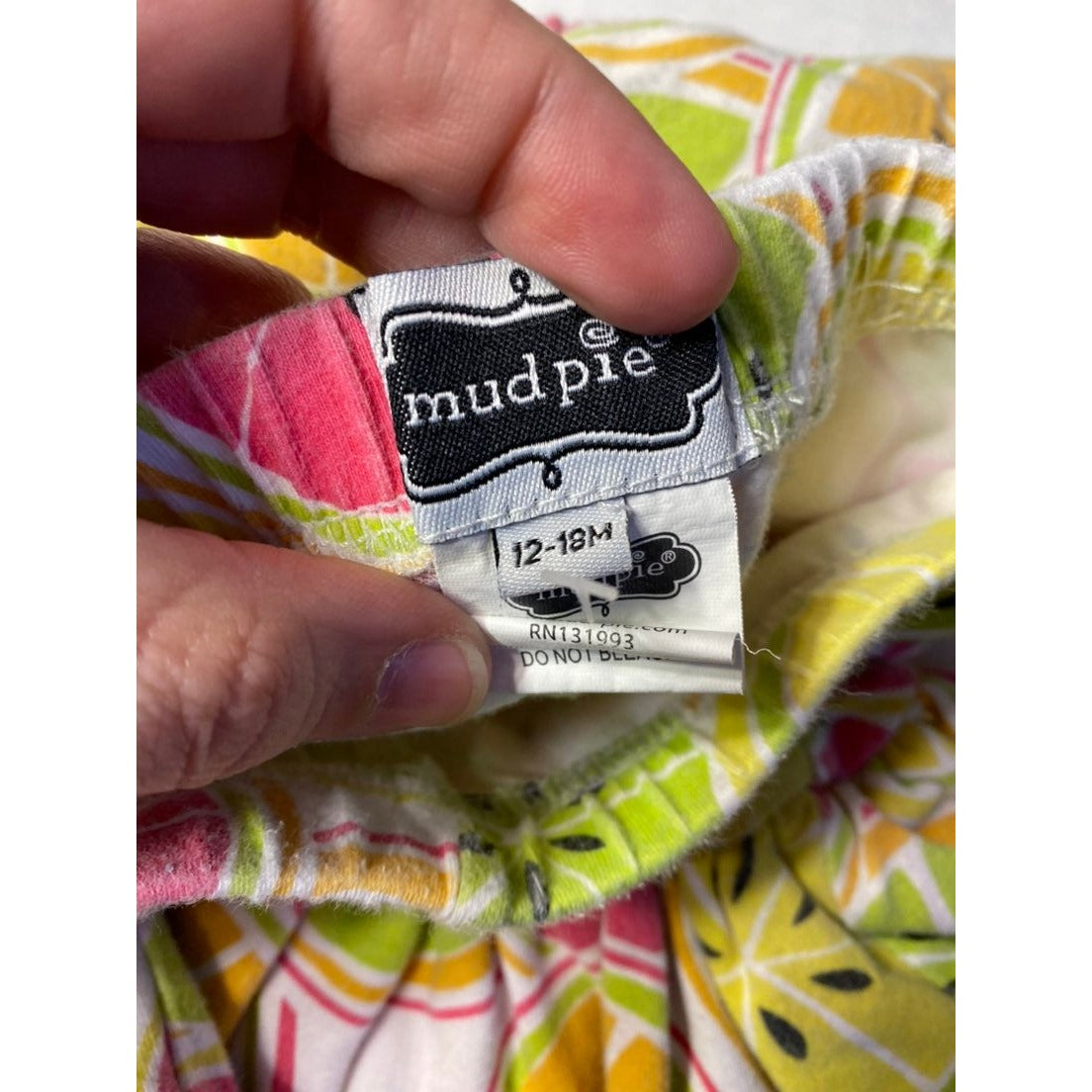 12-18 months mudpie ruffle pants