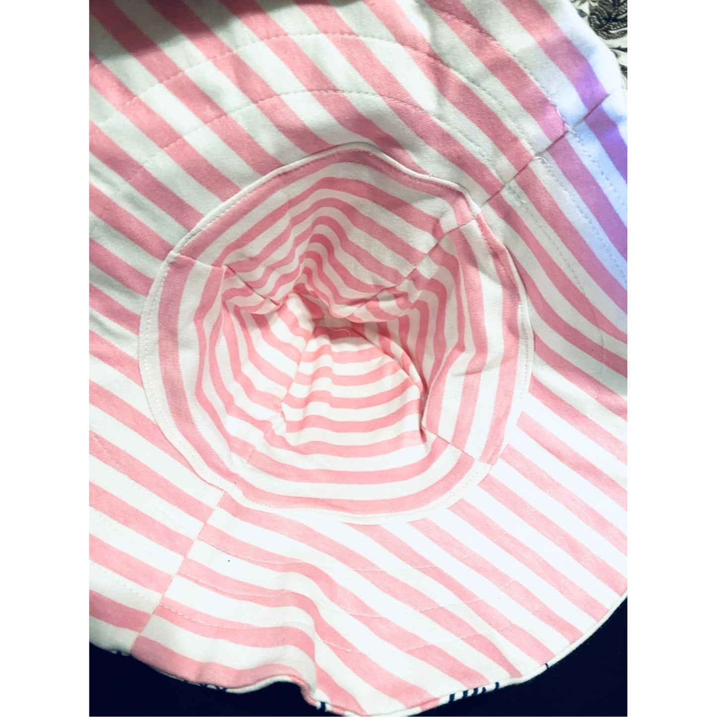 Toddler girls sailboat beach hat