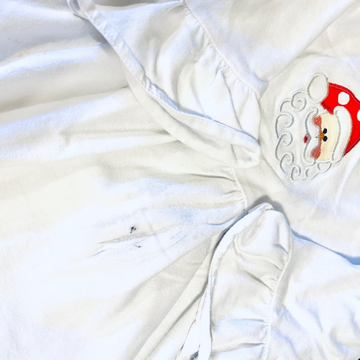 2T girls Christmas smock ruffle bundle