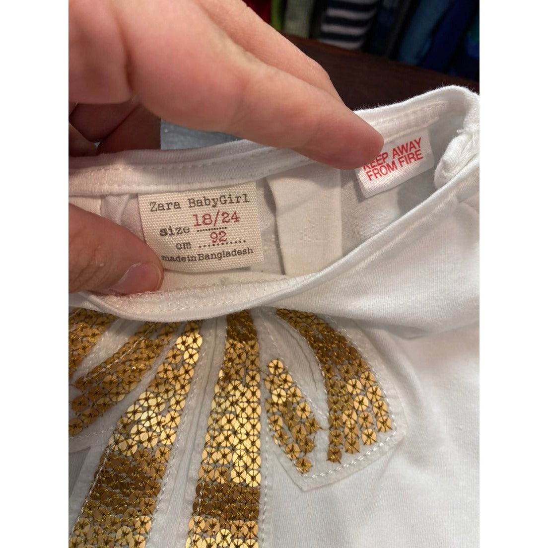 18-24 months long sleeve Zara baby girl top