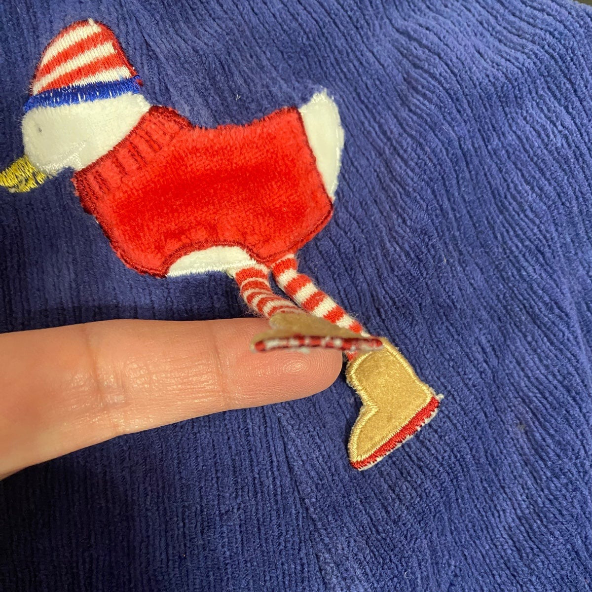 3T vintage duck romper