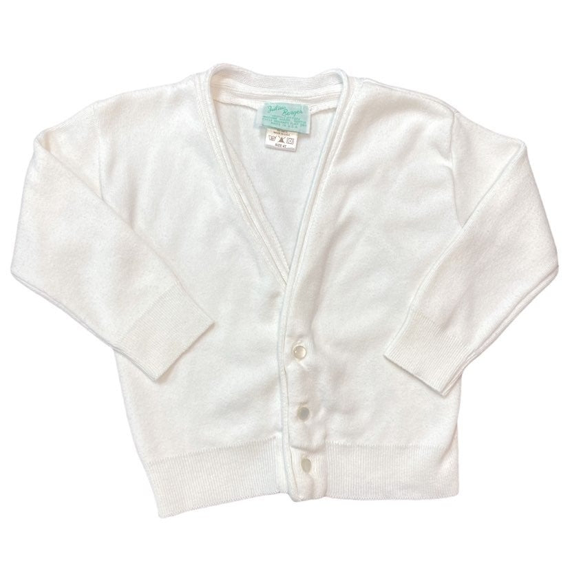 Size 4 white Cardigan