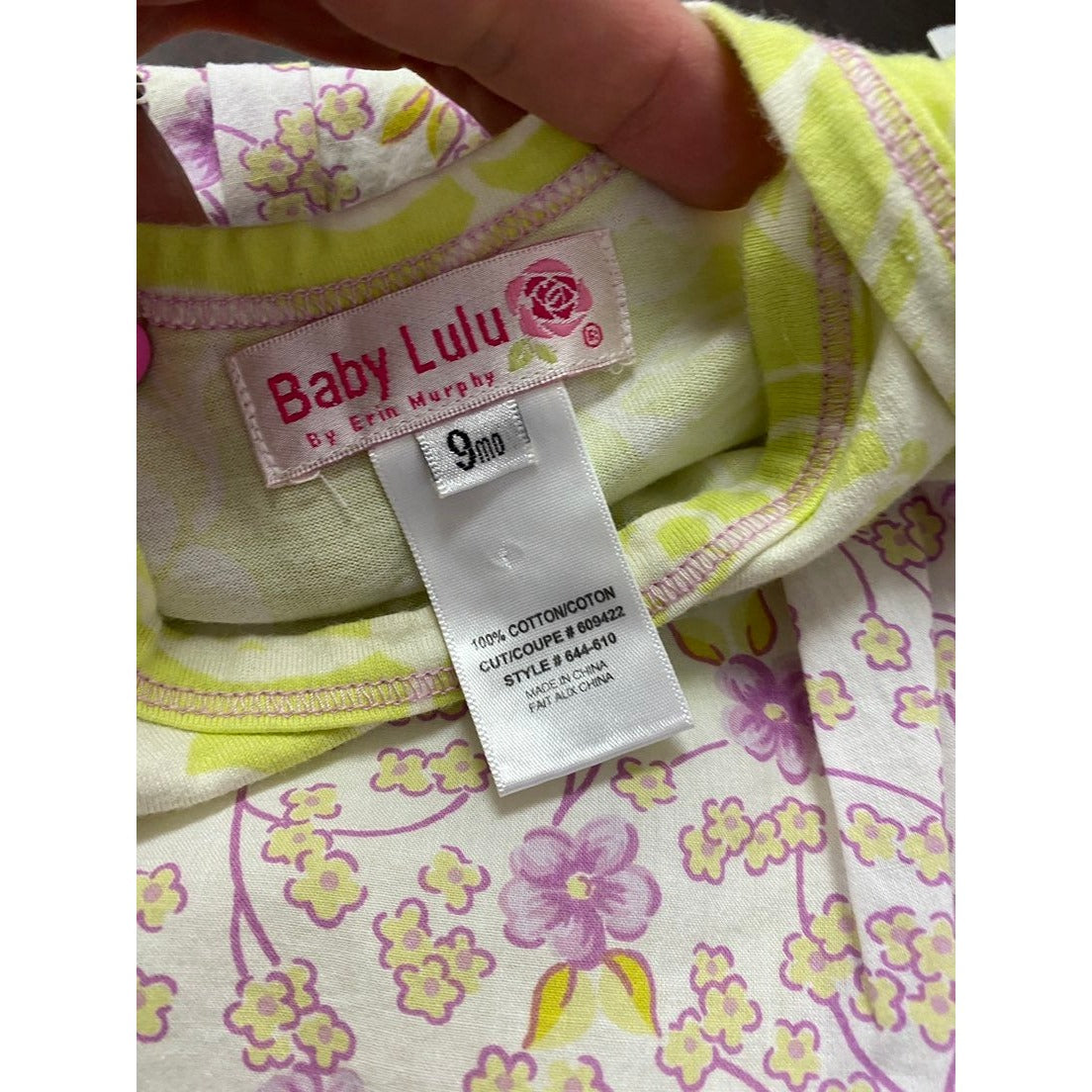 9 months baby lulu bubble dress