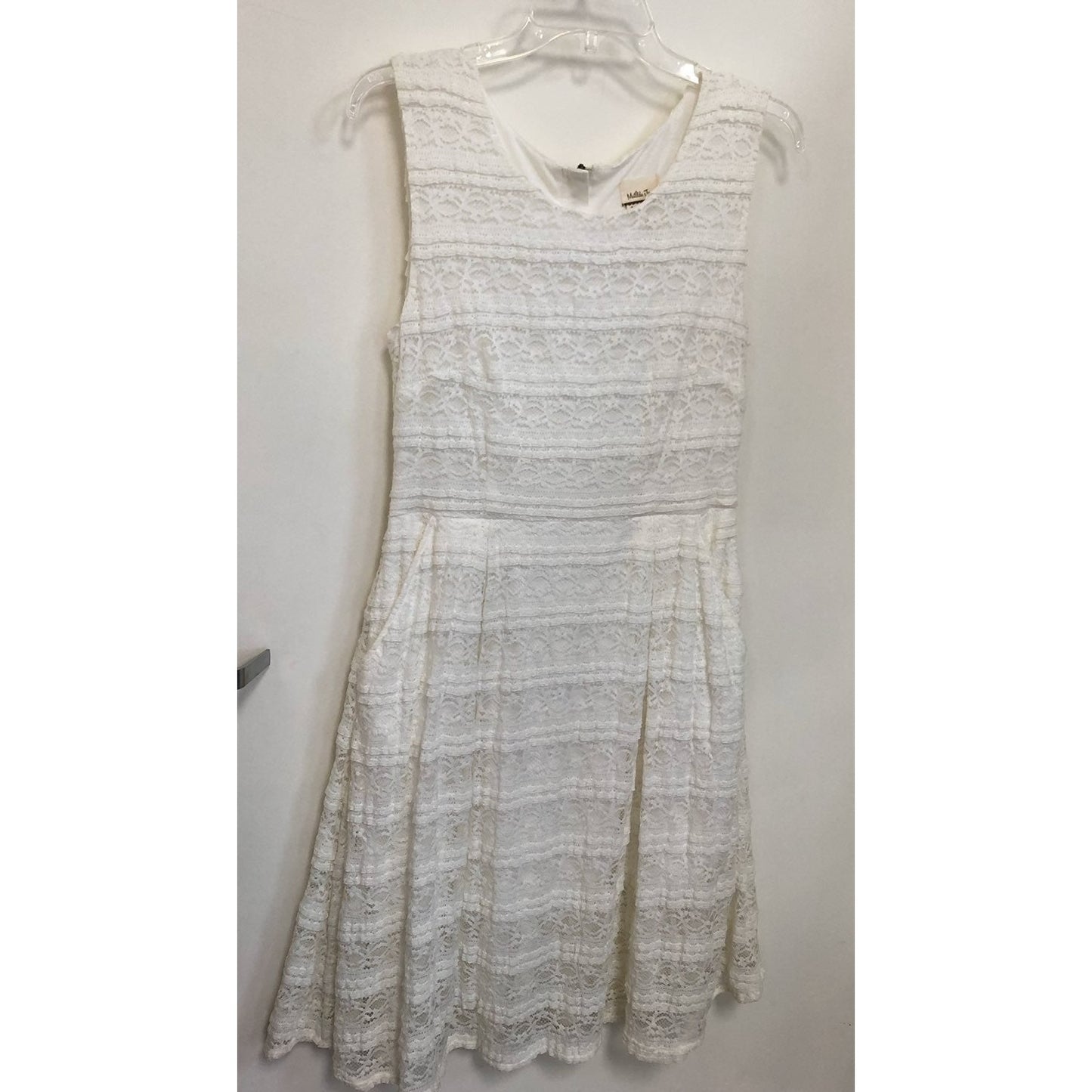 Matilda Jane white lace Smile Sweetly women's dress size 8