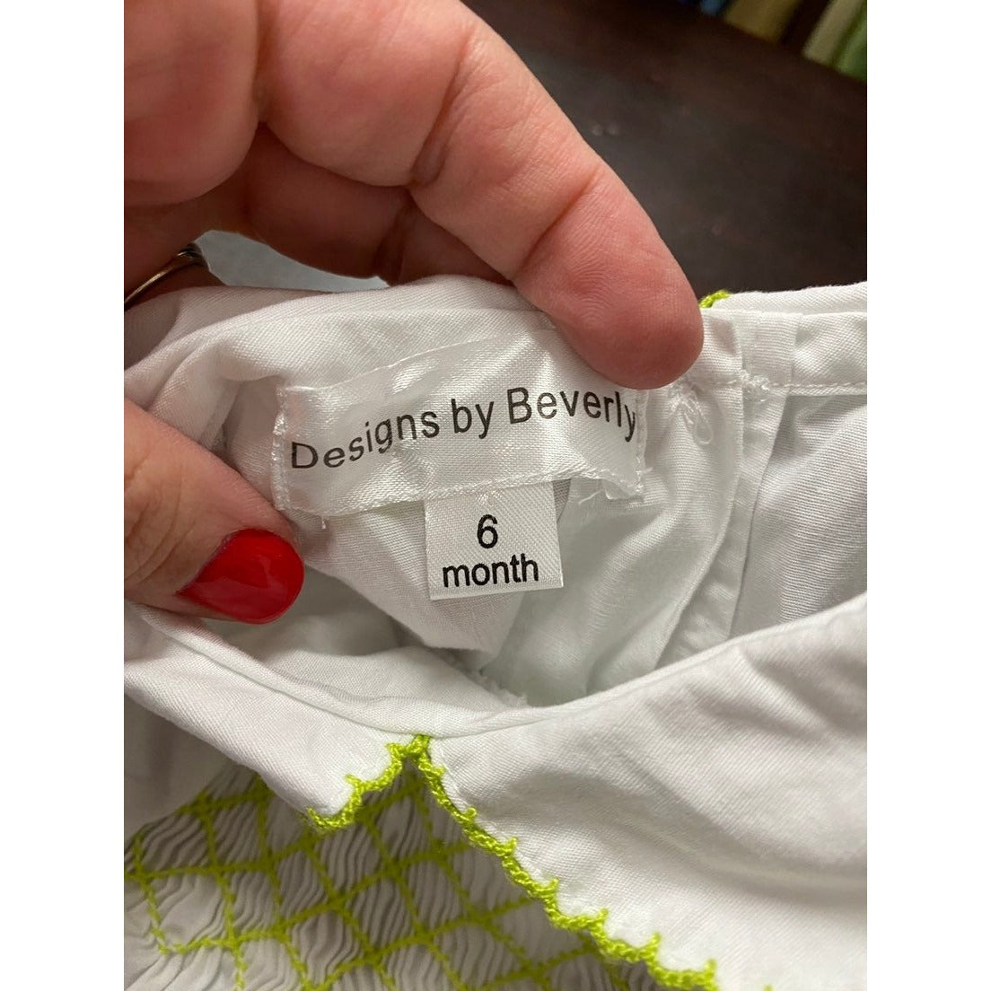 6 months smocked Dress