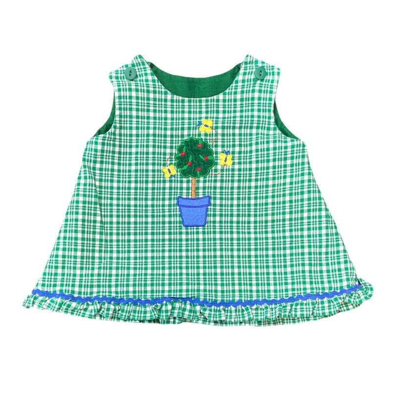 6 months vintage boutique Christmas Dress