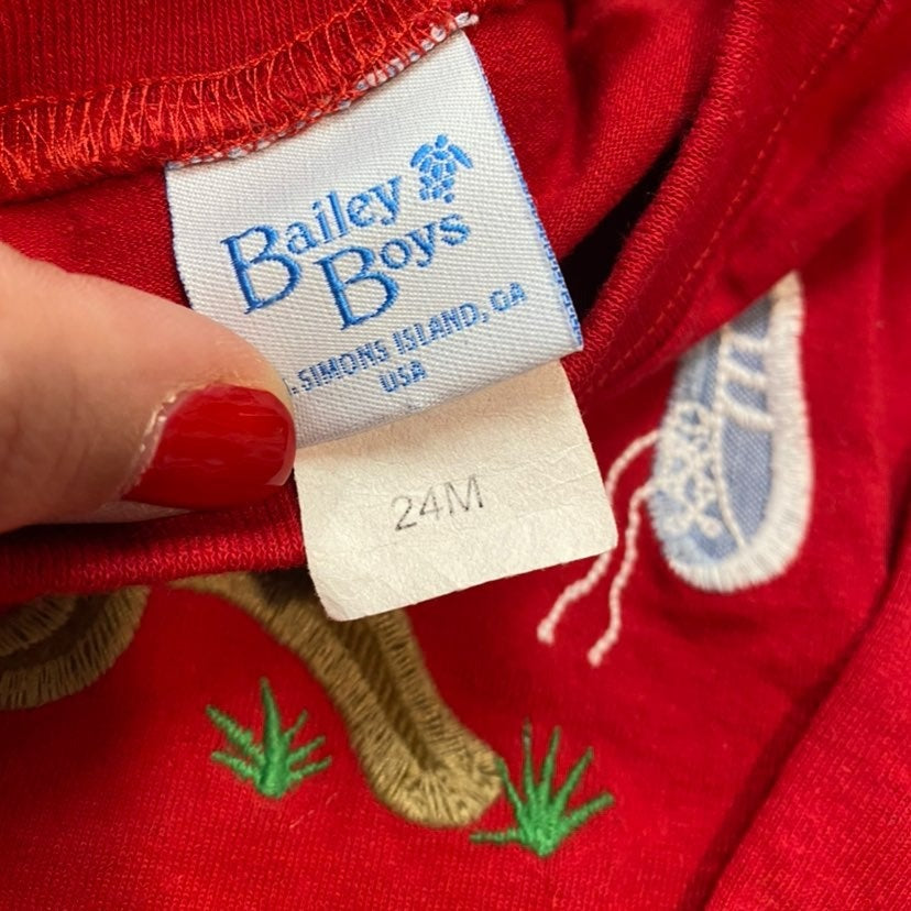 24 months Bailey Boys dachsund top